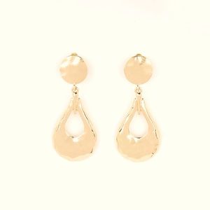 Paparazzi Metallic Magic Gold Clip On Earrings